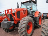 KUBOTA M7-151-S-24 TRACTOR W/CAB,