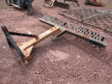 LEINBACH RR8 ROCK RAKE, 3PT