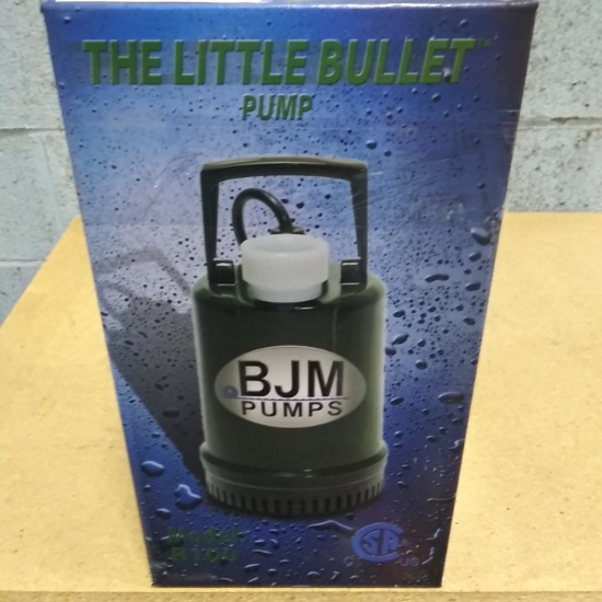 BJM The Little Bullet Thermally Submersible Pump