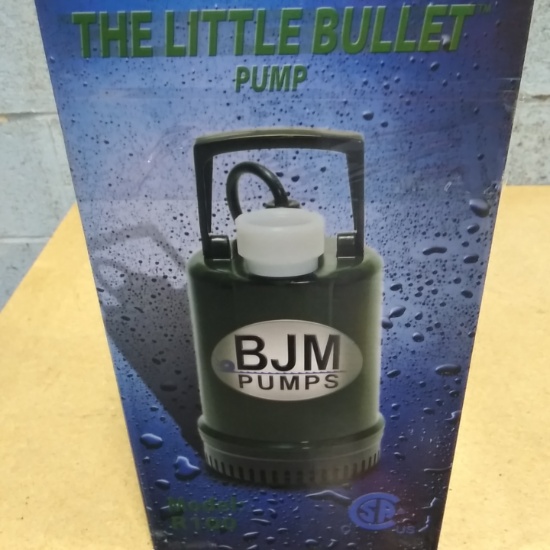 BJM The Little Bullet Thermally Submersible Pump