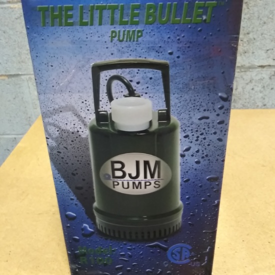 BJM The Little Bullet Thermally Submersible Pump