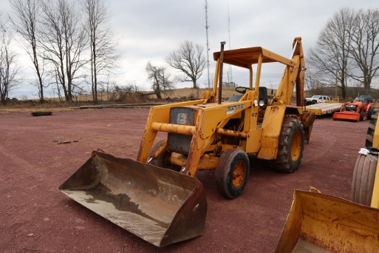 John Deere 410 Backhoe