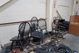 Lot of 9 Chairs