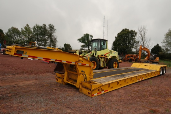 2002 Rogers 35 Ton Low-Boy Trailer WITH TITLE