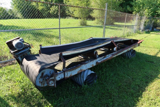 13 FT X 30 INCH Extension Coveyor W/ Gear Reduction Box