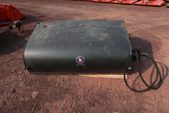 Wolverine 72" Hydraulic Bucket Sweeper