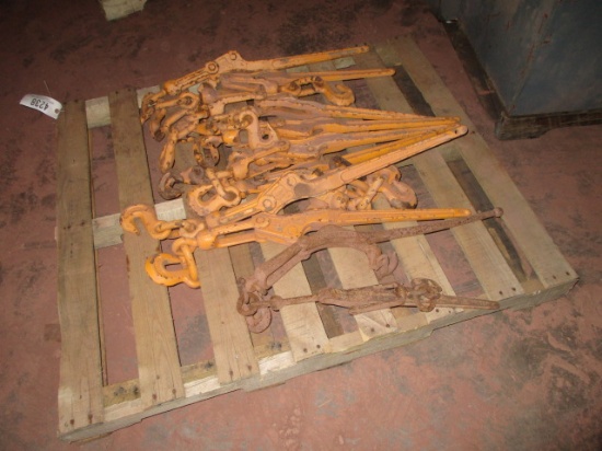 Load Binders for 5/8" chain; 13000 lb rating (8); (2) miscellaneous binders