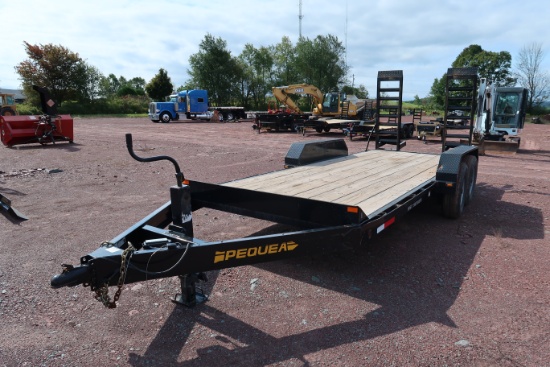 2018 PEQUEA TR101878S TRAILER W/ MCO,