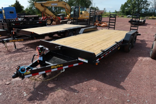 BRAND NEW 2021 BIG TEX 14ET20BKKR 20' 14K TRAILER WITH TITLE