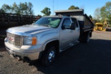 2008 GMC 3500HD Pickup Truck WITH 9' Boss Plow WITH TITLE