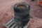 Solid Skid Steer Tires Off Of Bobcat Skid Steer
