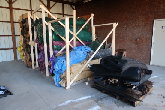 Misc. Hay Matting/Fiber Matting/ Silt Fence; ETC.