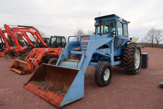 Ford 8600 Tractor With Cab & Loader