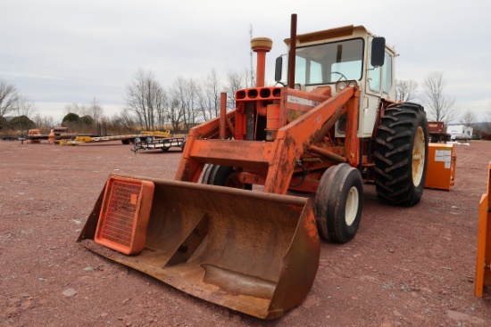 Allis Chalmers 210 Tractor With Cab & Dual Loader