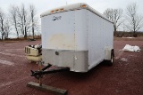 1999 Avenger Enclosed Trailer WITH TITLE