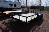 2021 BIGTEX 60PI-14BK4RG2B TRAILER WITH TITLE