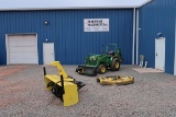 1993 John Deere 770 Tractor/Loader/Backhoe With Extras