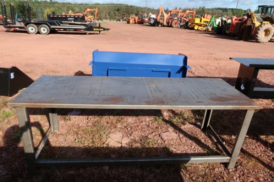 Brand New 30in. X 90 in. Steel Work Bench With 10ga Top