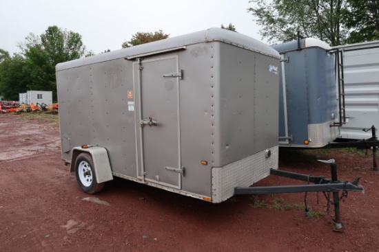 2003 Wells Cargo Enclosed Trailer W/ Tool Racks WITH TITLE