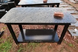 Brand New 30in X 57 in. Welding Table With Shelf