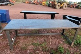 Brand New 30in. X 90 in. Steel Work Bench With 10ga Top