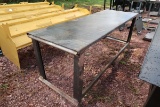 Brand New 30in. X 90 in. Steel Work Bench With 10ga Top