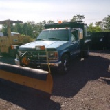 1998 Chevy 3500 Truck With Plow TITLE PENDING