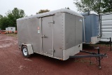 2003 Wells Cargo Enclosed Trailer W/ Tool Racks WITH TITLE