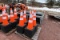 Brand New Set Of 50 Safety Highway Cones