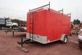 2002 Kristi Enclosed Trailer WITH TITLE
