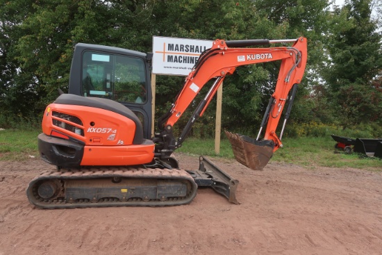 2018 Kubota KX057-4R3AP Excavator