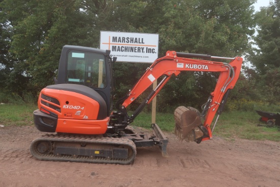 2021 Kubota KX040-4R3AP Excavator