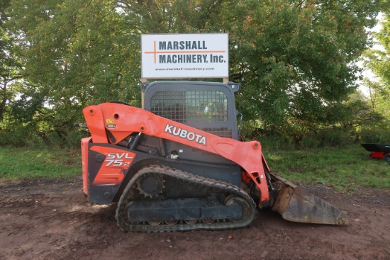 2014 Kubota SVL75-2HWC Skidsteer