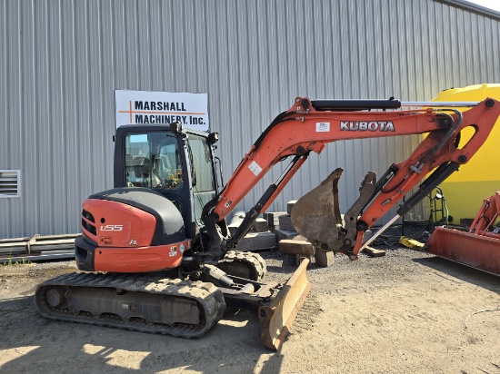 2013 KUBOTA U55R3AP EXCAVATOR