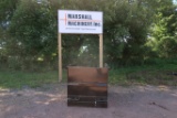 2.0 CY. Skid Steer Hopper With Fork Pockets