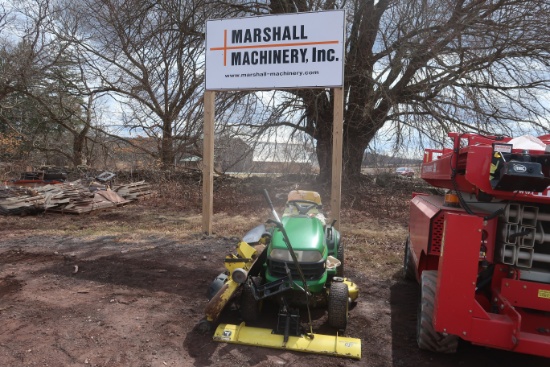 JOHN DEERE LA130 GARDEN TRACTOR