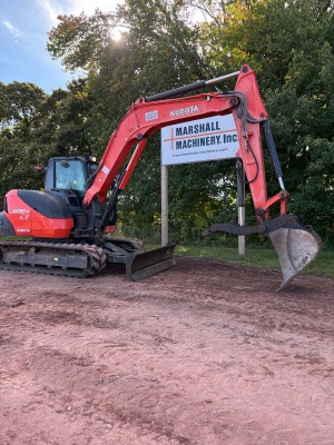 2016 Kubota Kx080-4r3a Excavator