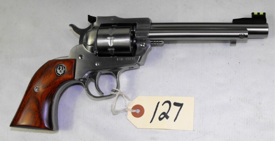 RUGER SINGLE TEN 22 LR. 10-SHOT SINGLE ACTION STAINLESS STEEL REVOLVER