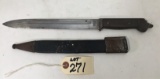 BAYONET WITH SCABBARD