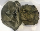 TWO (2) MILITARY BAGS