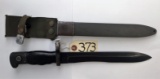 WW II ERA BAYONET WITH SHEATH