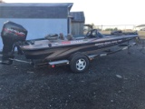 1998 Procraf Pro Bass Boat with Trailer