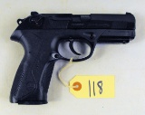 BERETTA PX4 STORM 9X19 CAL SINGLE OR DOUBLE ACTION PISTOL WITH HAMMER
