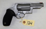 TAURUS “THE JUDGE” 45/410 5-SHOT DOUBLE ACTION HAMMERLESS STAINLESS STEEL REVOLVER