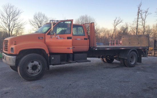 2002 GMC C7500 Stake Body Truck