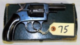 IVER AND JOHNSON CADET 55-S 22 LR 9-SHOT DOUBLE ACTION REVOLVER
