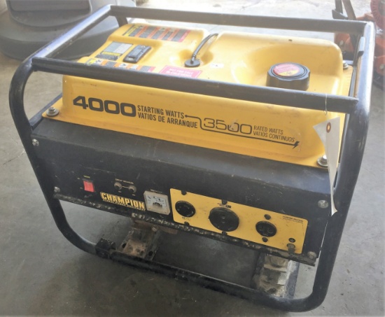 Champion 4000 Watt Generator