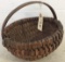 Great Splint Oak Basket with handle