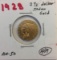 1928 2 1/2 DOLLARS, QUARTER EAGLE