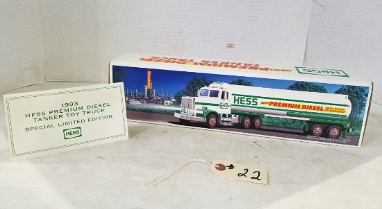 1993 Hess Premium Diesel Tanker